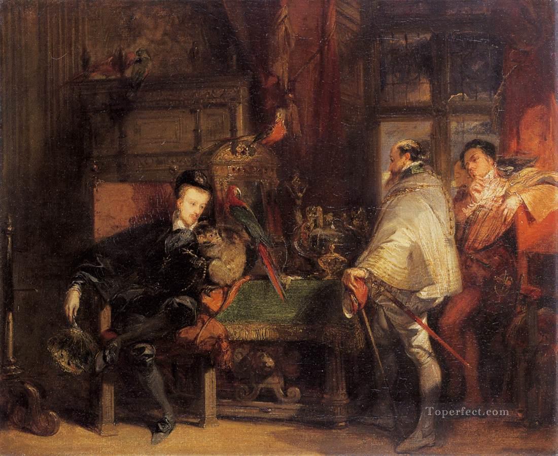 Henri III Romantic Richard Parkes Bonington Oil Paintings